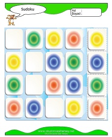 Sudoku Çocuk Bulmacaları